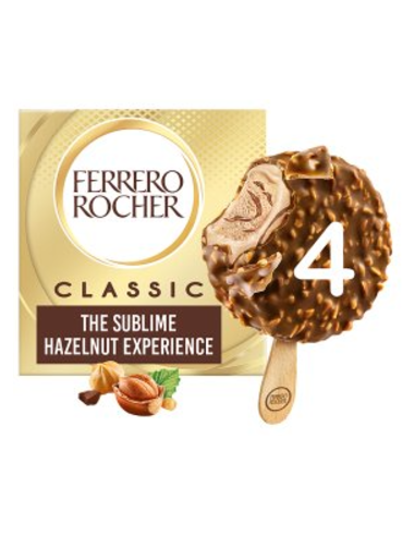 Ferrero Rocher Ice Cream Stick Classic 4x70ml