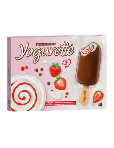 Ferrero Yogurette Ice Cream 4x50ml