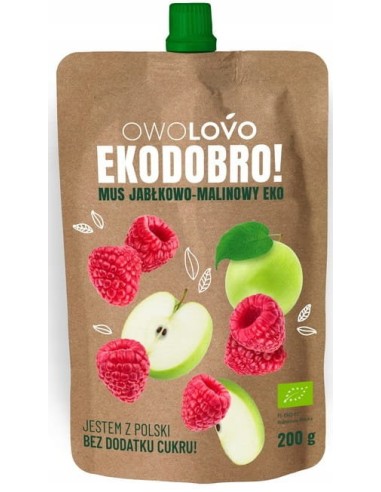 Owolovo Ekodobro Raspberry 200g