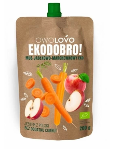 Owolovo Ekodobro Carrot 200g