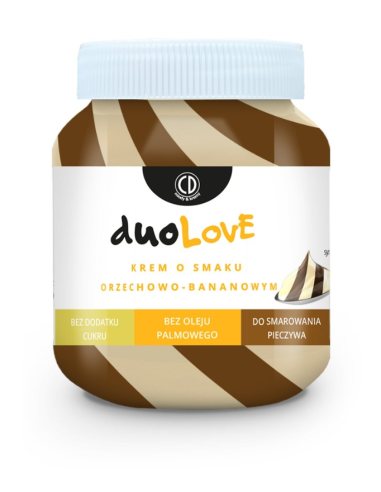 CD DuoLove Hazelnut & Banana Spread 350g