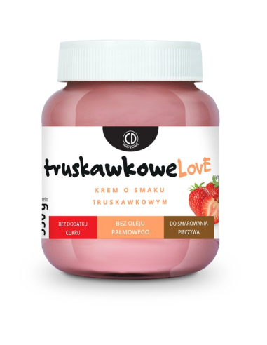 CD TruskawkoweLove Spread Strawberry 350g