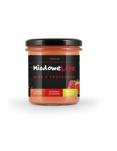 Miodowelove Honey/Strawberry 400g