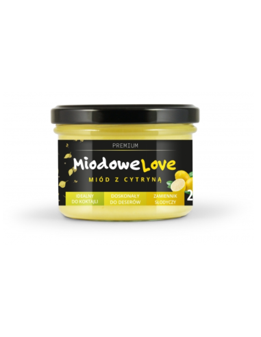 Miodowelove Honey/Lemon 220g