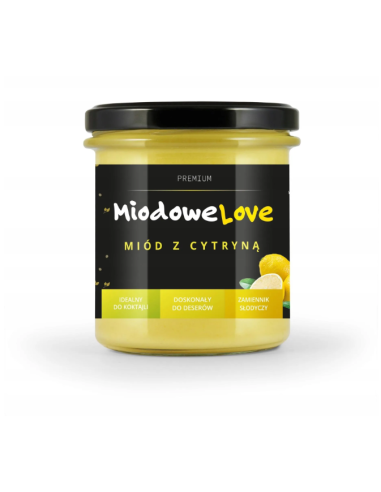 Miodowelove Honey/Lemon 400g