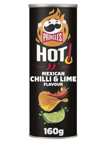 Pringles Hot Mexican Chilli & Lime 160g