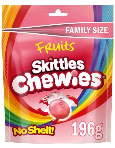 Skittles Chewies Fruits Pouch 196g