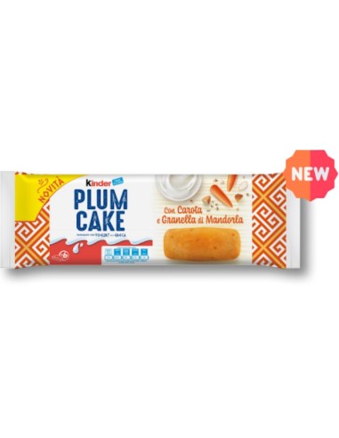 Kinder Plum Cake Carrot with Cinnamon & Almond 198g