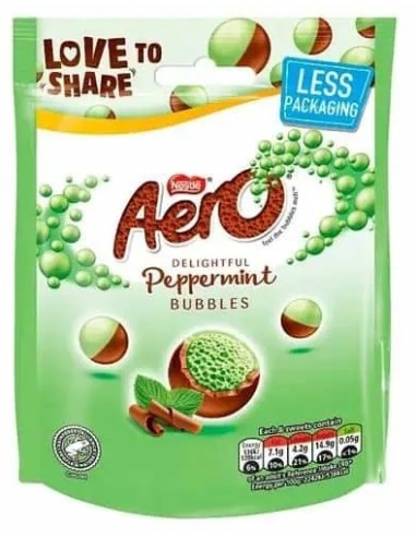 Aero Bubbles Peppermint Pouch 92g