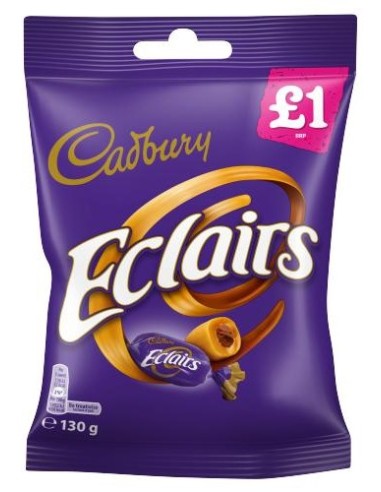 Cadbury Chocolate Eclairs 130g