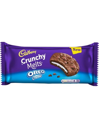 Cadbury Crunchy Melts Oreo Creme 156g