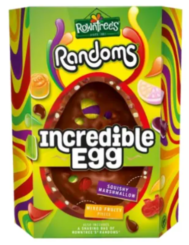 Rowntrees Randoms Inclusions Egg 380g