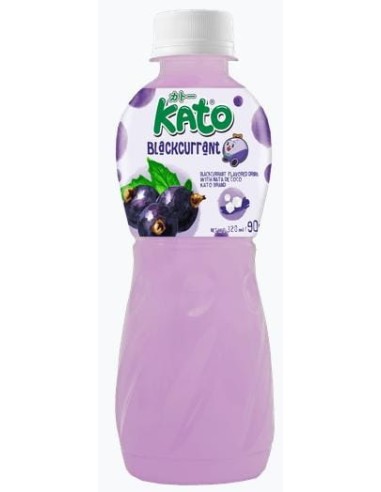 Kato Blackcurrant Drink with Nata de Coco 320ml