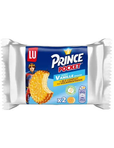 Lu Prince Fourré Pocket Vanilla 40g