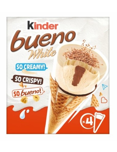 Kinder Bueno White Ice Cream 4x92ml