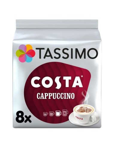 Tassimo Costa Cappuccino Coffee Pods x8  280g