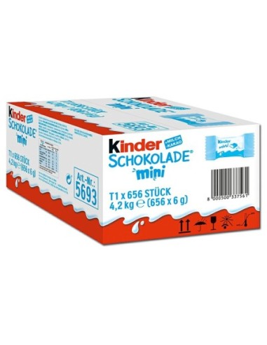 Kinder Schokolade Mini 1er (at least 656 pieces)