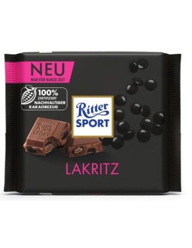 Ritter Sport Liqourice 100g