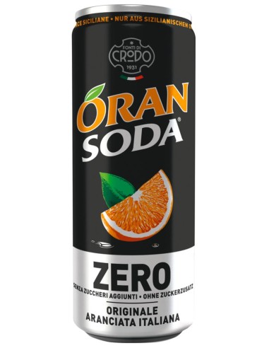 Fondi Di Crodo Oran Soda Orange Zero 330ml