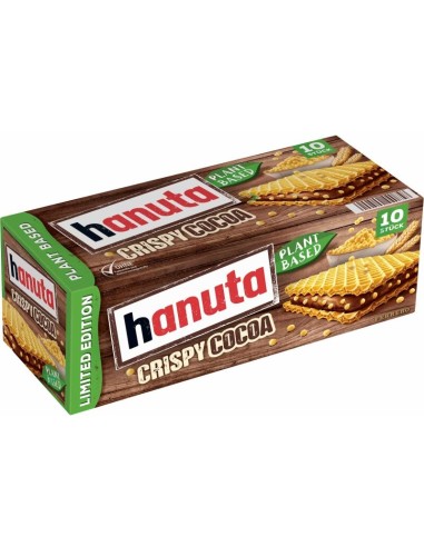 Hanuta Crispy Cocoa - Plant Based 10Pk  220g