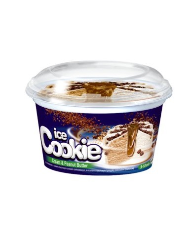 Ice Mastry Ice Cookie Creamy Peanut Butter Ice Cream 200ml