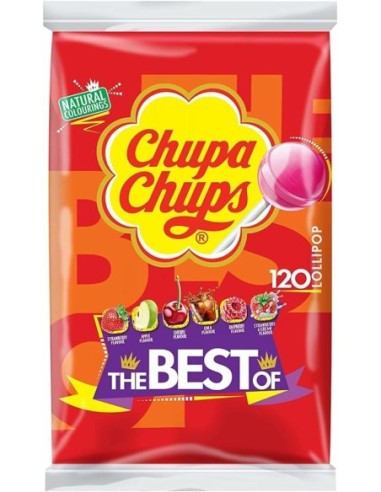 Chupa Chups The Best of Bag 120 pcs