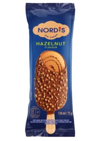 Nordis Hazelnut Ice Cream 130ml