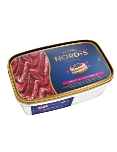 Nordis Berry - Mille Feuille Ice Cream 900ml