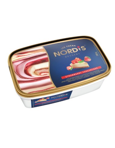 Nordis Strawberry Cheesecake Ice Cream 900ml