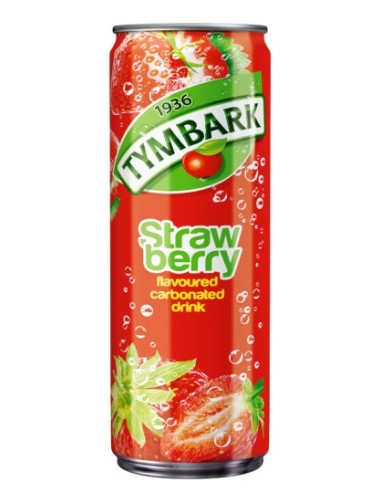 Tymbark Strawberry Carbonated Drink 330ml