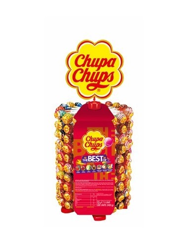 Chupa Chups Lollipops Wheel 200pcs