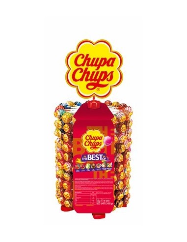 Chupa Chups Lollipops Wheel 200 pcs