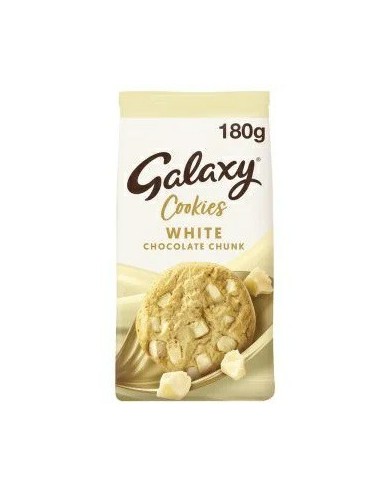 Galaxy Cookies White Chocolate Chunk 180g