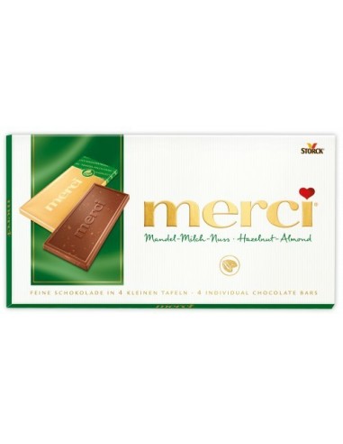 Merci Hazelnut Almond 100g