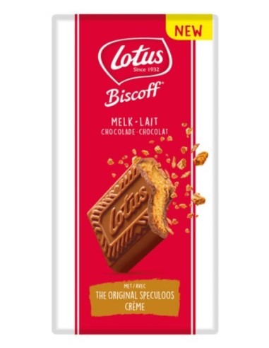 Lotus Milk Chocolate with Speculoos Creme 180g