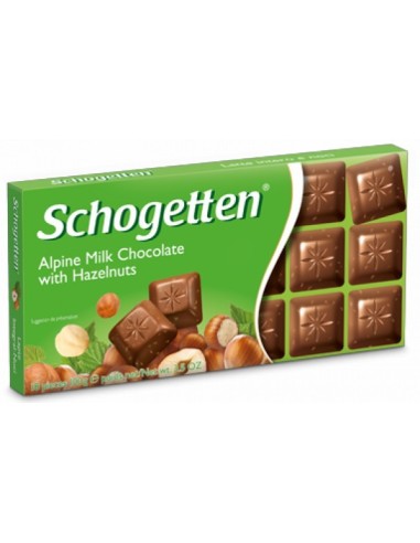 Schogetten Hazelnut Milk Chocolate 100g