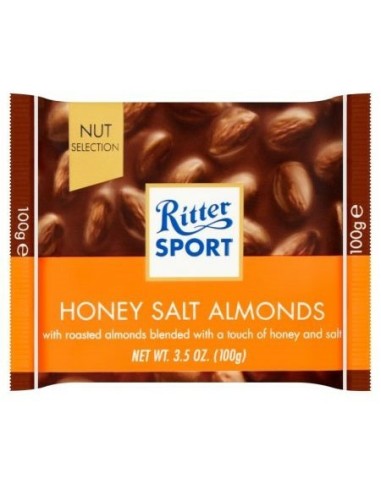 Ritter Sport Honey Salt Almonds 100g