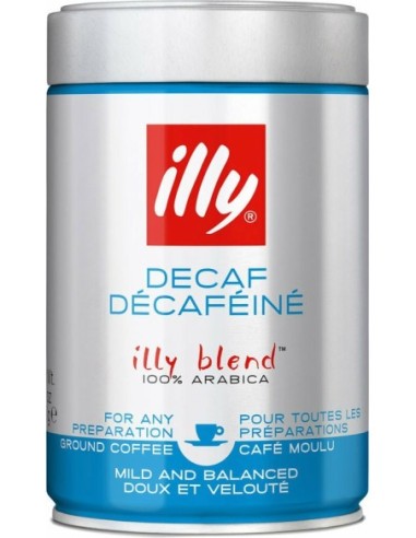 Illy Decafeinated Ground Coffee 250g