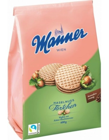 Manner Törtchen Hazelnut 400g