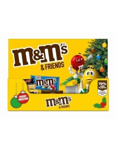 M&M's and Friends Chocolate Medium Christmas Selection Box 139g