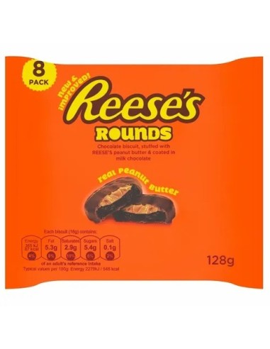 Reese's Rounds 8Pk 128g