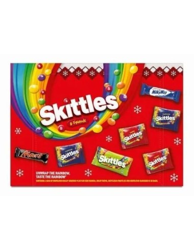 Skittles and Friends Sweets Medium Christmas Selection Box 150.5g