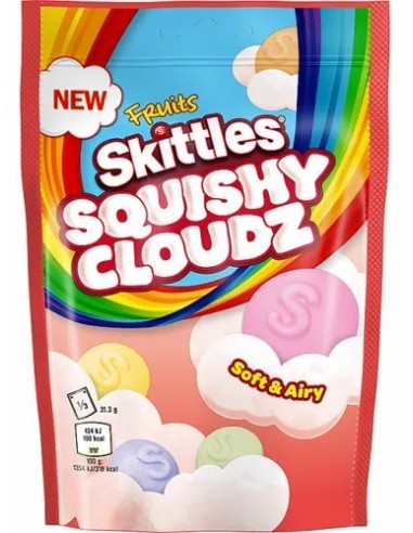 Skittles Pouch Bag Squishy Cloudz Fruits 94g