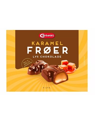 Carletti Frogs Caramel Box 108g