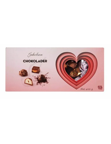 Jakobsen Chocolates Heart 400g