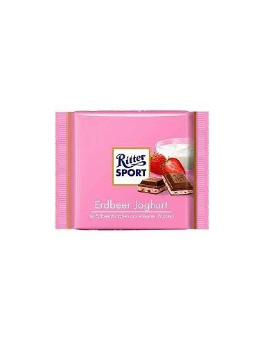 Ritter Sport Strawberry Yoghurt 100g