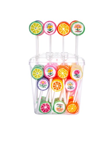 Patterned Lollipops Mix 125x8g