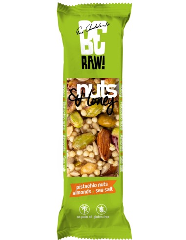 BeRAW Nuts & Honey Bar Pistachio 30g