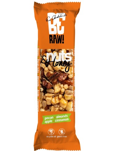 BeRAW Nuts & Honey Bar Pecan 30g