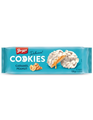 Bergen Cookies Caramel Peanut 130g